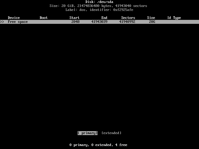 Arch partition1